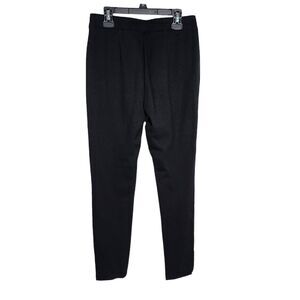 Talbots Womens Pants Small Skinny Ankle Pull On Elastic Waist Buttons Stretch